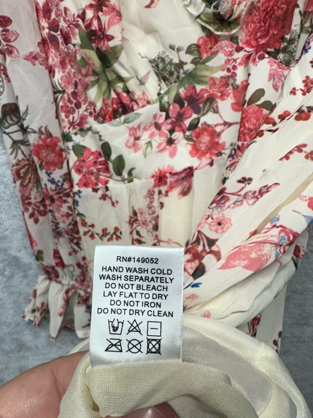 Fashion Nova Dear Dolly Floral Ruffle Mini Dress 2X Pink Boho Cottagecore NWT - Picture 8 of 11